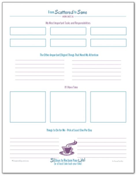 printable time management sheets planner template