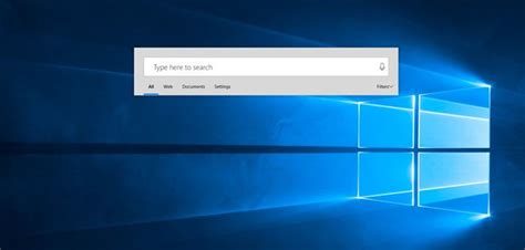 Enable Cortana Floating Search Bar In Windows 10