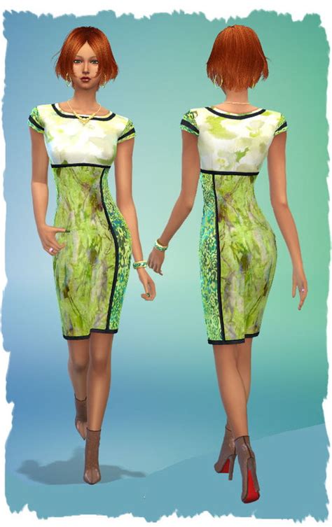Colorful Dresses By Chalipo At All 4 Sims Sims 4 Updates