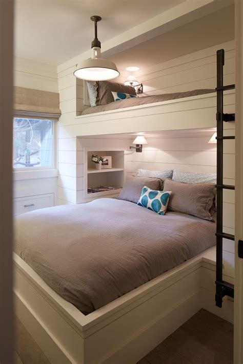 12 Examples Of Bedrooms With Built In Bunk Beds Bunk Beds Built In