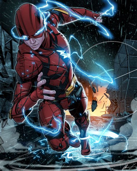 Artstation Zack Snyders The Flash