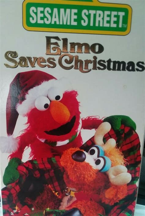 Sesame Street Elmo Saves Christmas Vhs 1996 For Sale Online Ebay