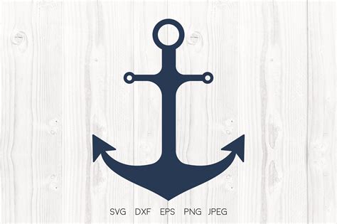 Visual Arts Anchor Clipart Anchor Svg Anchor Cut File Nautical Svg