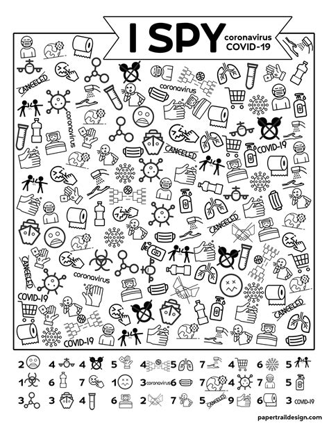 Eye Spy Coloring Pages Svg Coloring Pages