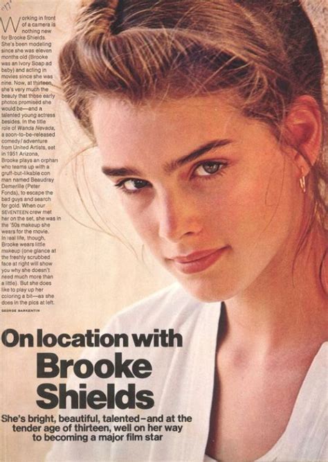 Brooke Shields Brooke Shields Brooke Shields Young Brooke