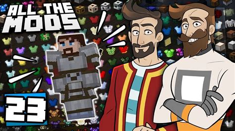 Minecraft All The Mods 23 The Mayors Armour Youtube