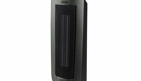 DeLonghi 1500-Watt Ceramic Tower Electric Space Heater with Thermostat