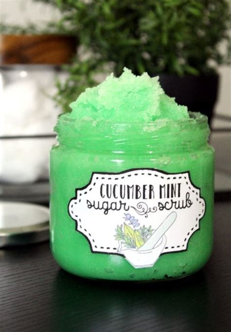 Cucumber Mint Sugar Scrub Recipe Soap Deli News