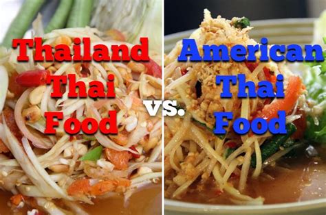 Therefore, the food that appeared and grew popular was food rooted in american flavor profiles. 9 major differences between Thailand Thai food and ...