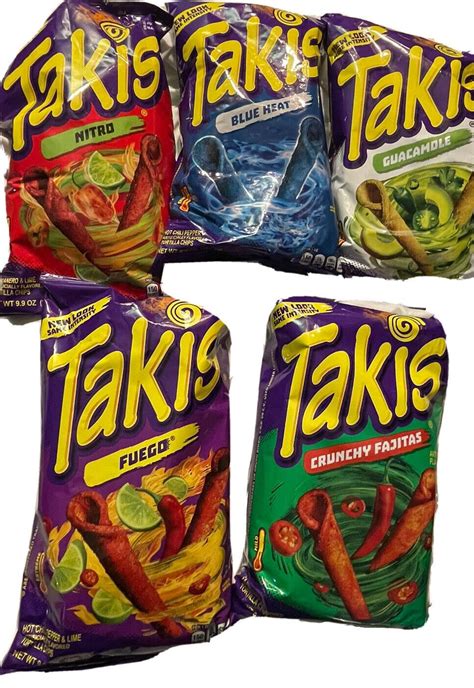 Buy Takis Blue Heat Takis Crunchy Fajitas Takis Fuego Takis Nitro