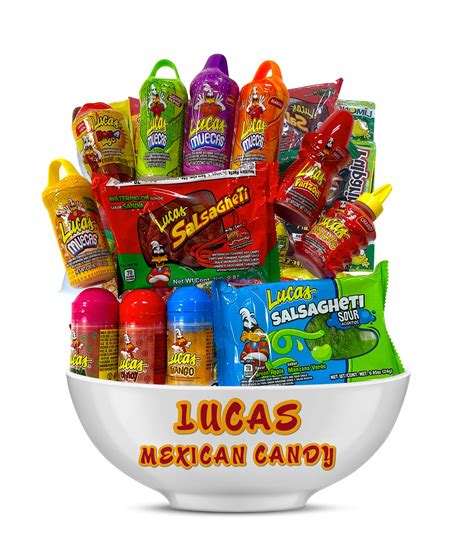 Buy Lucas Mexican Candy Mix 14 Count Variety Of Sour Sweet Spicy