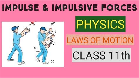 Impulse Impulsive Forces Class 11th Physics Youtube