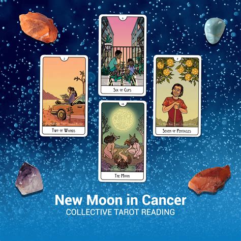 New Moon In Cancer Tarot Reading Galileos Mirror Tarot William Galileo