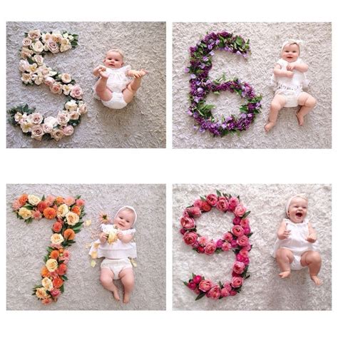15 Cute Ideas For Monthly Baby Photos Monthly Baby Pictures Monthly