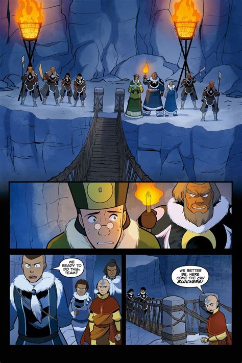 Read Online Nickelodeon Avatar The Last Airbender North And South Comic Issue 3 Avatar