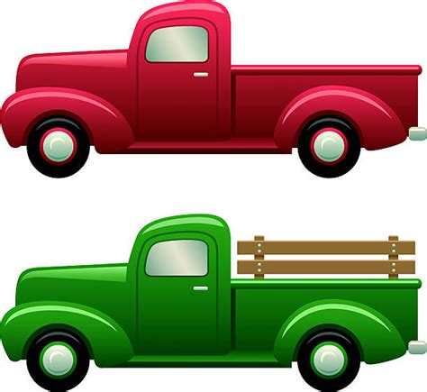 Pick Up Truck Clip Art Vector Images And Illustrations Istock