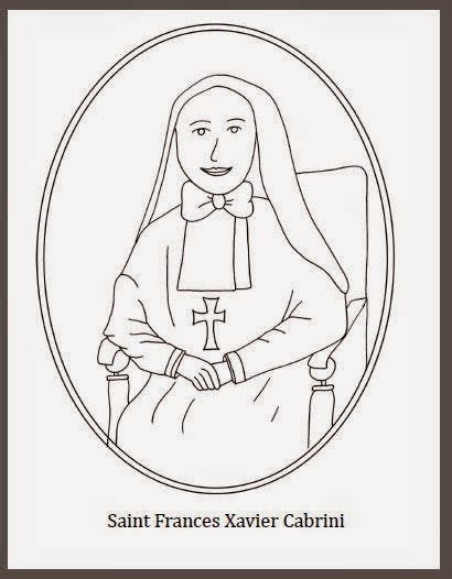 See actions taken by the people who manage and post content. Drawn2BCreative: Free Saint Frances Xavier Cabrini ...