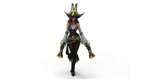 Miss Fortune League Of Legends Wild Rift 3d Model 3d Printable Cgtrader