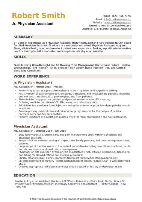 Browse more resume templates that fit your role. Physician Cv Samples - Resume format