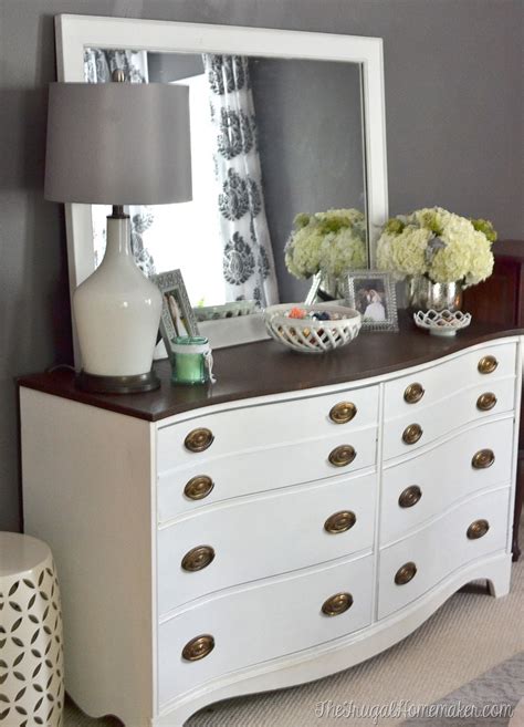 Painted Dresser And Mirror Makeover Master Bedroom Furniture