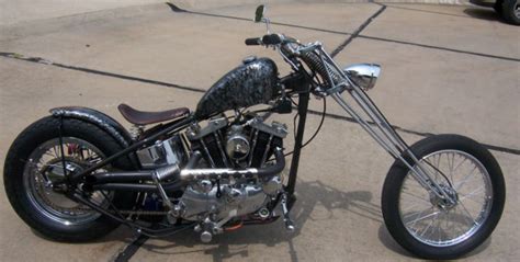 The 883cc displacement (advertised as 900cc) was derived from a 3.81 stroke and a 3.00 bore. 1975 Harley Davidson HD Sportster Rigid Chopper W/ Girder ...