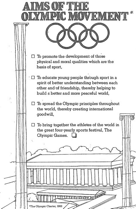 Aims Of The Olympic Movement History Lessons Movement Understanding