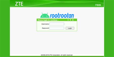 Update 3 agustus 2018 username: Username Password ZTE F609 Terbaru 2020 - ROOTROOTAN