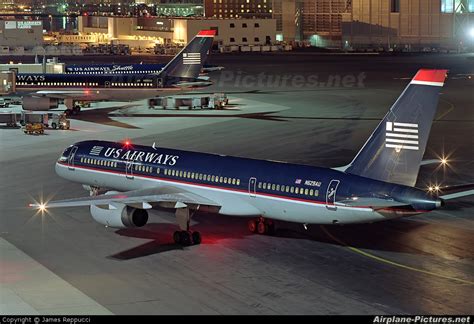 N629au Us Airways Boeing 757 200 At Boston General Edward Lawrence