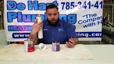 The magicmend insider connector will join two pieces of pvc schedule 40 pipe together. How to properly glue together PVC joints. - YouTube