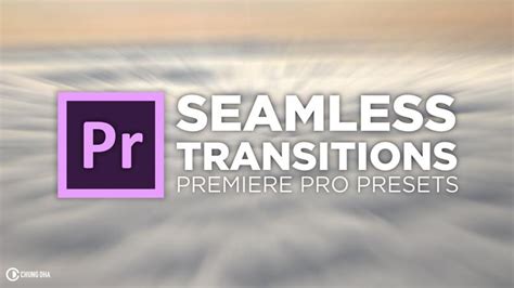 Seamless Transitions Preset For Adobe Premiere Pro Petagadget