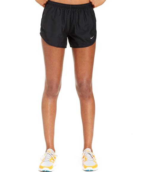 Nike Tempo Herringbone Print Running Shorts Shorts