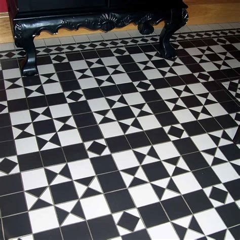 Black And White Floor Tiles Style Contemporary Tile Design Ideas From