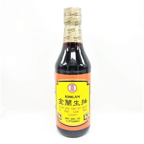 Kimlan Light Soy Sauce 金兰生抽 590ml Maxmart