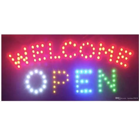 Led Sign Welcome Open Lazada Ph