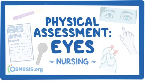 Physical Assessment Eyes Nursing Osmosis Video Library