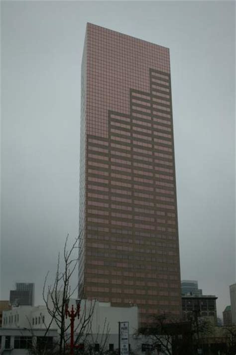big pink aka  bank tower portland oregon