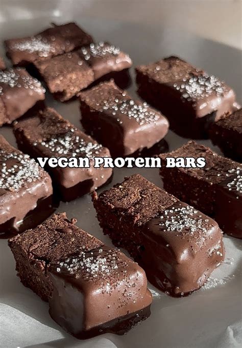 Vegan Chocolate Protein Bars Recipe The Feedfeed