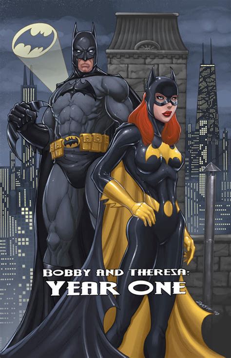 Batman And Batgirl By Dashmartin On Deviantart
