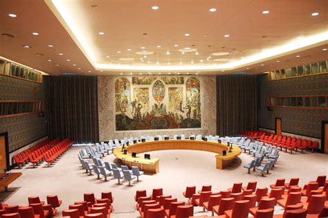 A Look Inside The United Nations Restored Security Council Chamber Dwell