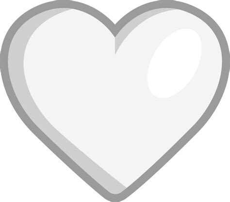 White Heart Emoji Download For Free Iconduck