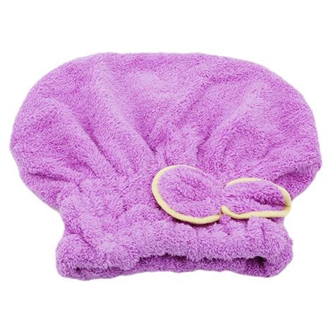 Buy Microfiber Shower Bath Cap Turban Towel Elastic