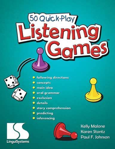50 Quick Play Listening Games Grammar Games Vocabulary Games