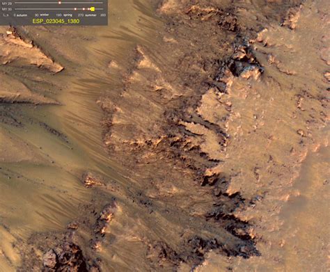 In Pics Nasa Reveals The Presence Of Liquid Water On Mars