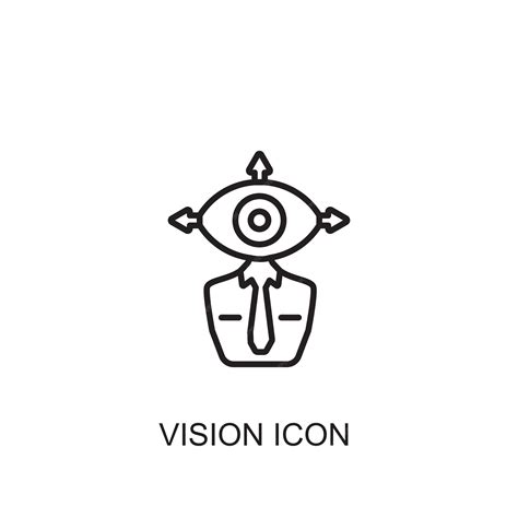 Premium Vector Vision Vector Icon Icon