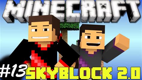 Minecraft Epic Skyblock 20 Survival Ep 13 Villager Sex Youtube