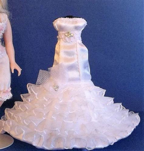 1 12 scale dollhouse miniature wedding dress etsy etsy wedding dress white satin dress