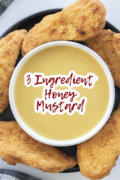 3 Ingredient Honey Mustard Cincyshopper