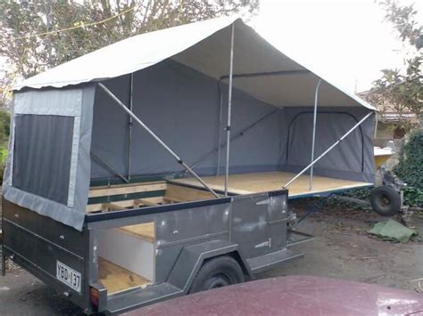 Homemade Tent Trailer Dirks Diy Camper Trailer In 2022 Diy Camper