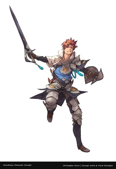 Artstation Rpg Character Concept Swordsman