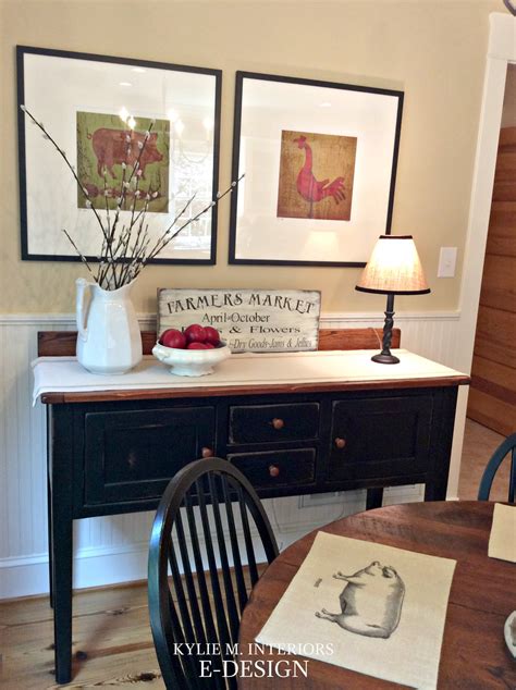Find deals on products in paint supplies on amazon. Farmhouse country style decor, black console, buffet with ...